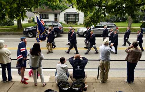 Memorial Day parades and ceremonies in the region