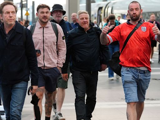 England fans flock to Berlin ahead of Euros 2024 final | ITV News