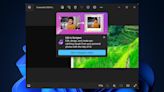 Windows 11's Photos app now integrates Microsoft Designer AI web interface