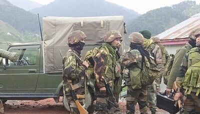 Security forces conduct search operations in J-K's Kathua, Samba districts