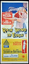 RAW WIND IN EDEN Original Daybill Movie poster Esther Williams Jeff ...