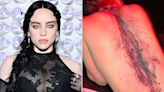 Billie Eilish Debuts Massive Abstract Back Tattoo in New Instagram Post