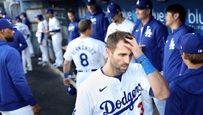 'It's tough': Slumping Chris Taylor's playing time cut as Dodgers face roster questions