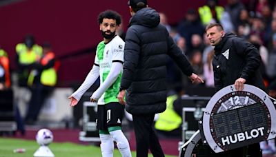 Mo Salah explodes in West Ham draw as Klopp's Liverpool career ending sour