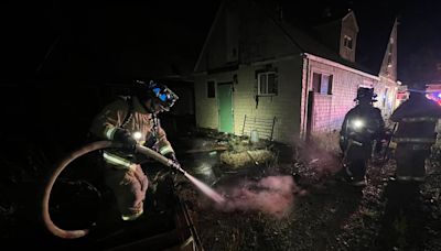 1 rescued from fire in abandoned building in Colorado Springs