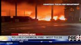 Firefighters respond to possible chemical fire in west Tulsa