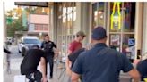 Alleged Proud Boys hit with pepper spray while storming bar that planned all ages drag show