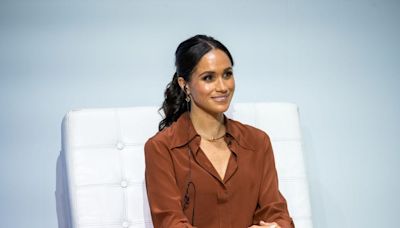 Duchess Meghan Rewore This Daring Red Gown for a Los Angeles Gala