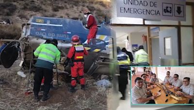 Bus de la Orquesta Antología del Folklore cayó a abismo de 200 metros en Tarma: lista de fallecidos y heridos