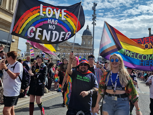 Thousands gather in Hull to celebrate Pride