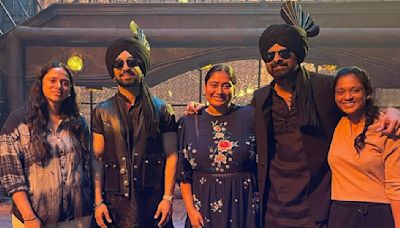 Meet Prabhas’ sisters as he strikes a pose with them in Punjabi avatar during Kalki 2898 AD song Bhairava Anthem shoot