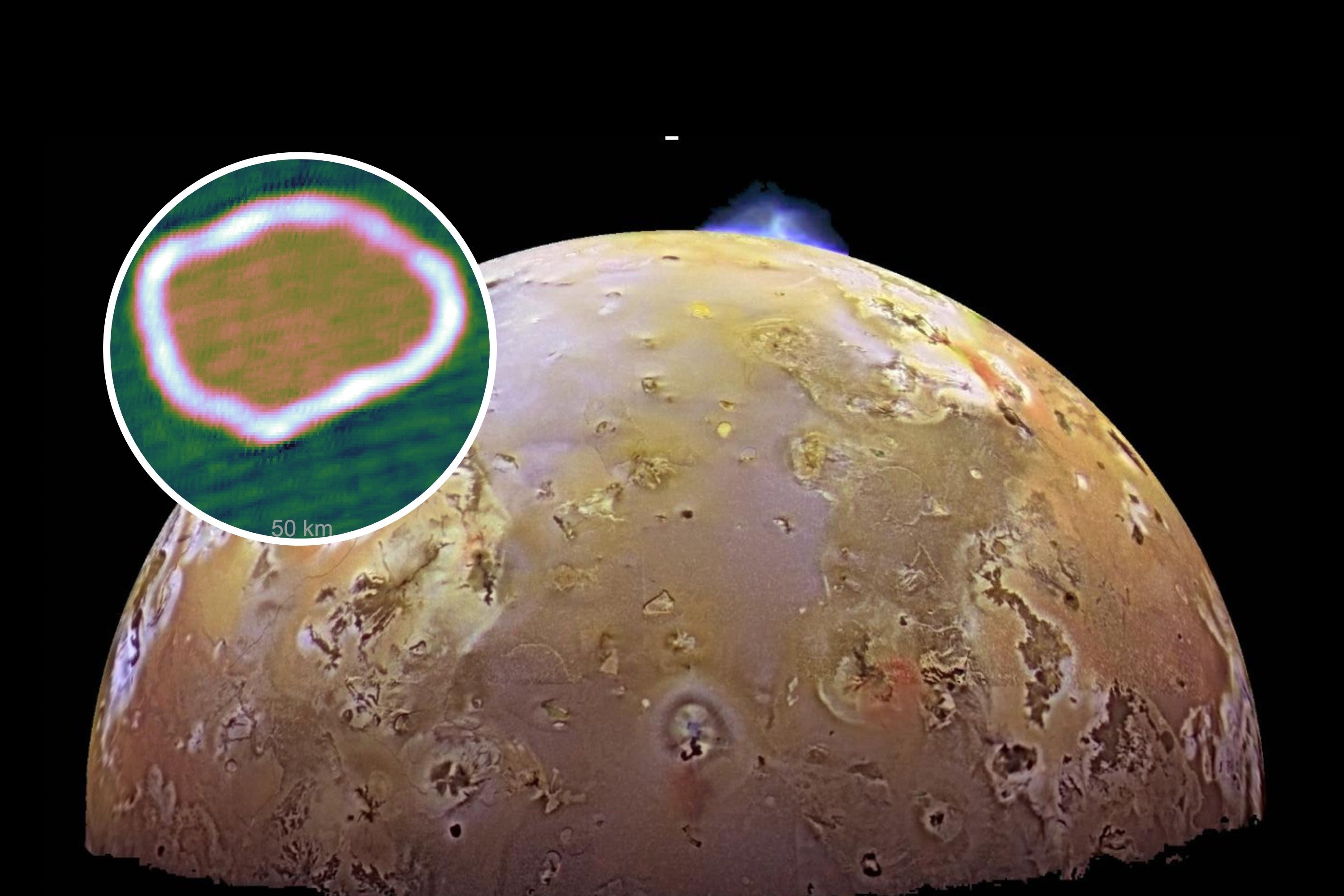 Lava lakes cover "whole surface" of Jupiter's moon Io, NASA reveals