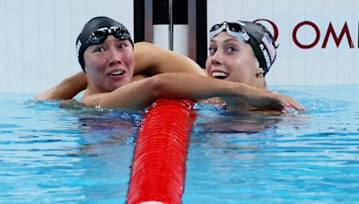 Paris Olympics: Torri Huske wins 100 butterfly, first individual gold for United States