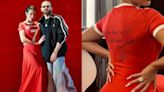 'For the love of my life' - Georgina Rodriguez gives sneak peak of Cristiano Ronaldo-inspired dress that's signed by Al-Nassr superstar ahead of VETEMENTS fashion show | Goal.com Tanzania