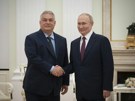 Hungary's Orban holds Ukraine talks with Putin on trip slammed by EU, US