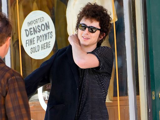 See Timothée Chalamet filming in N.J. with Edward Norton for Bob Dylan movie