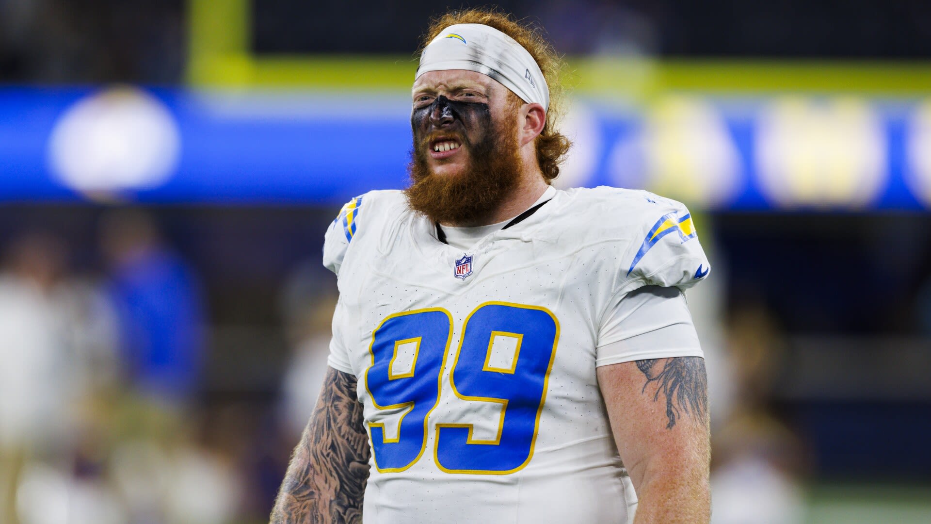 Chargers list 296-pound Scott Matlock as starting fullback, backup defensive lineman