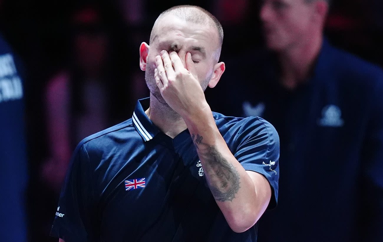 Dan Evans hints at end of his Davis Cup career after Great Britain crash out