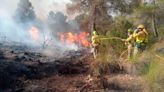 Estabilizado el incendio que ha calcinado cien hectáreas de monte en Hellín (Albacete)