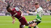 Liverpool tropezó en su visita a West Ham United y la pelea por el título le queda cada vez más lejos