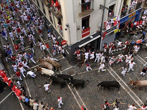 San Fermin Festival: Seven runners taken to hospital in penultimate day of running of the bulls