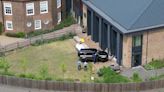 Girl, eight, killed and 10 in hospital after car crashes into school building