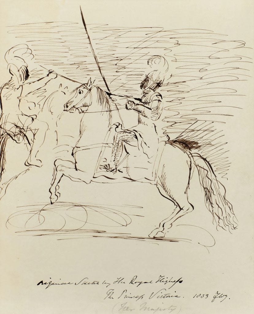 Drawings by a 14-Year-Old Queen Victoria Come to Auction | Artnet News