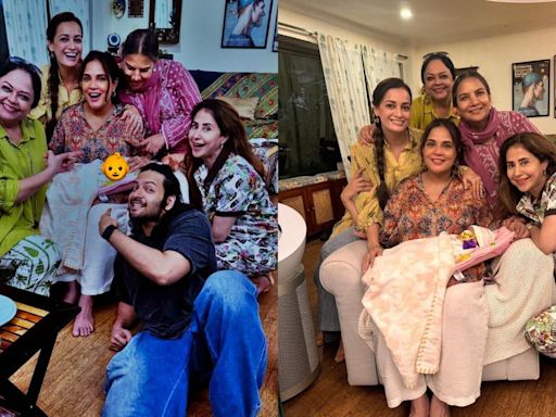 Mumbai Monsoon: Richa Chadha-Ali Fazal’s enjoy tea and sabudana wadas with Urmila Matondkar, Dia Mirza, Shabana, and Tanvi Azmi, who arrived to meet their baby girl