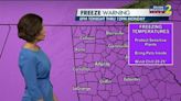 Freeze Warning in effect for metro Atlanta, warming centers available