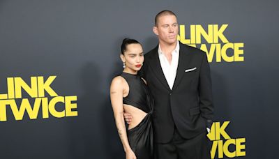 Channing Tatum y Zoë Kravitz posan juntos por primera vez en público