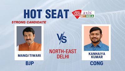 Manoj Tiwari likely to beat Kanhaiya Kumar, retain North East Delhi: Exit poll