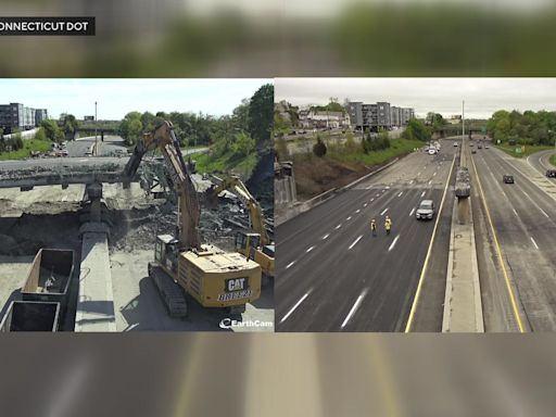 I-95 fully open in Norwalk, Connecticut days after dramatic fire