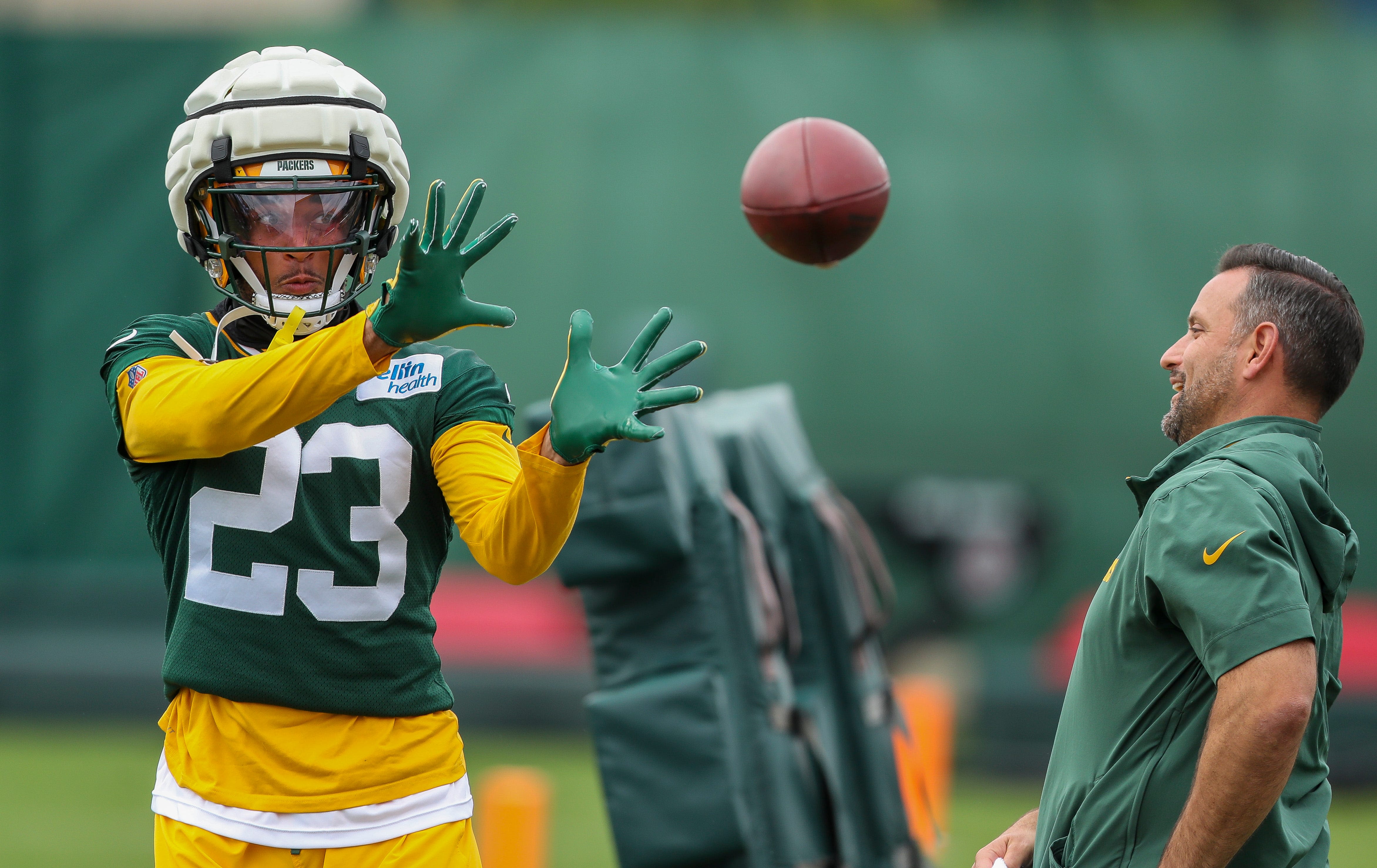 Packers training camp highlights from Thursday's practice; kickers shine; Watson, Reed return: Recap