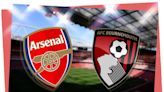 Arsenal vs Bournemouth: Prediction, kick-off time, team news, TV, live stream, h2h results, odds today