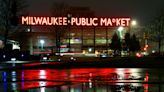 The Milwaukee Public Market sign is a local landmark