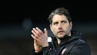 Derry City boss Ruaidhrí Higgins apologies to fans