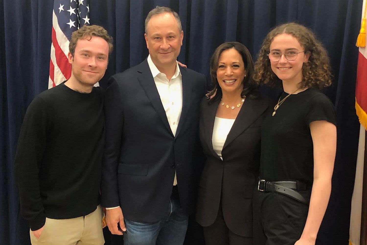 Kamala Harris' 2 Stepchildren: All About Ella and Cole