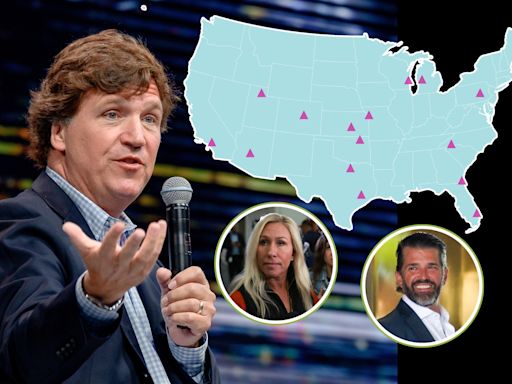 Tucker Carlson live tour: map, guest list, ticket Prices, more