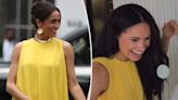 Meghan Markle shines in same dress she wore for Prince Archie’s first birthday on Mother’s Day in Nigeria