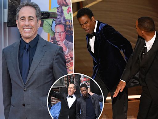 Jerry Seinfeld asked Chris Rock to parody the Will Smith Oscars slap: He was too ‘shook’ still