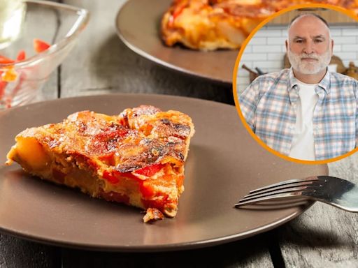 La curiosa receta de tortilla de colores de José Andrés: sin patatas y lista en solo unos minutos