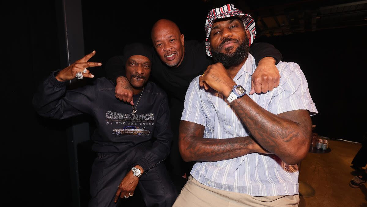 LeBron James, Eminem, And More Attend Snoop Dogg And Dr. Dre’s Gin & Juice UK Launch Event