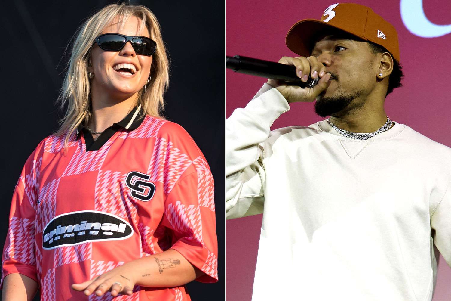 Reneé Rapp Brings Out Chance the Rapper for Surprise Lollapalooza 2024 Performance: 'I Love the Hell Out of You'