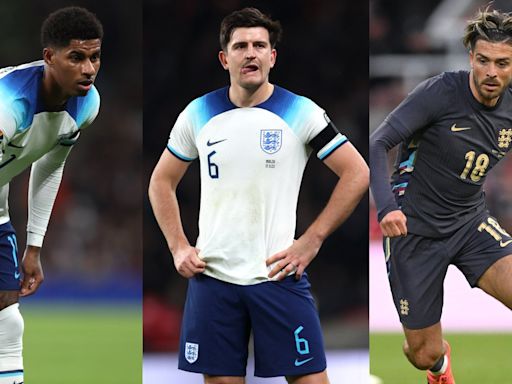 Marcus Rashford, Jack Grealish, Harry Maguire and the 26-man England squad who missed out on Euro 2024 selection | Goal.com English Bahrain