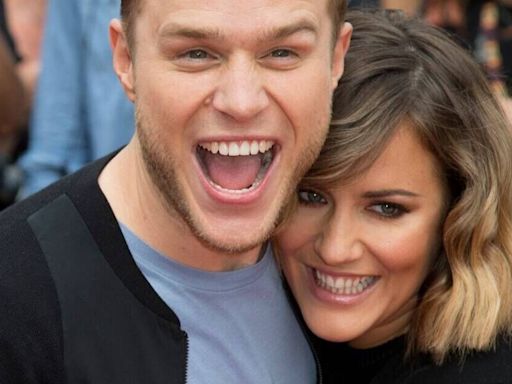 Olly Murs fights back tears in emotional tribute to Caroline Flack