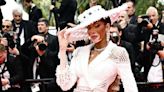 Winnie Harlow Was a Pearl-Clad Cowgirl on the Cannes Red Carpet