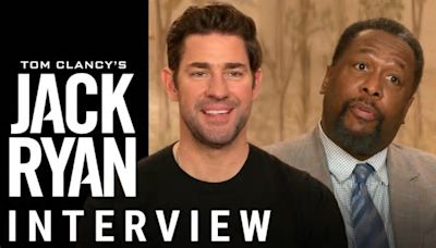 'Jack Ryan' Season 3 Interviews - John Krasinski, Wendell Pierce, Nina Hoss