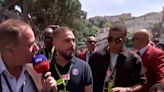 Martin Brundle tells off Kylian Mbappe’s bodyguard on Monaco grid: ‘I’m in charge around here!’
