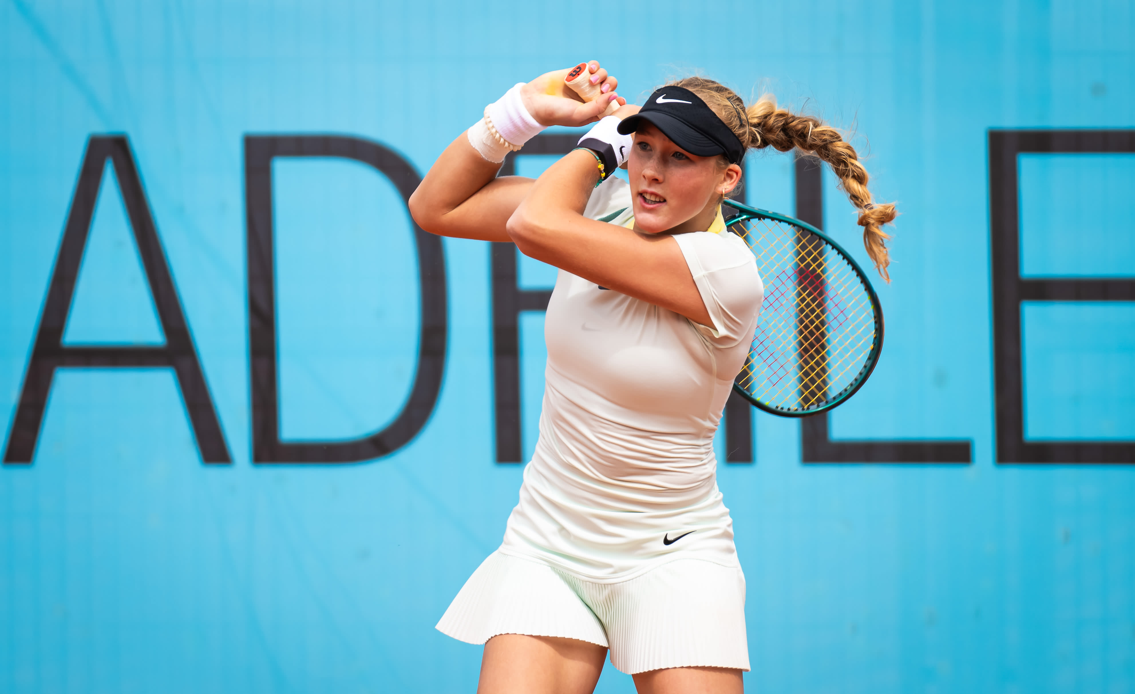 In her last match as a 16-year-old, Mirra Andreeva beats Wimbledon champion Marketa Vondrousova in Madrid | Tennis.com