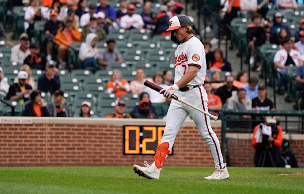 Orioles send former No. 1 pick Jackson Holliday back to minors after he hit .059 in 10 MLB games